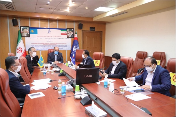 نشست همکاری ایران قزاقستان